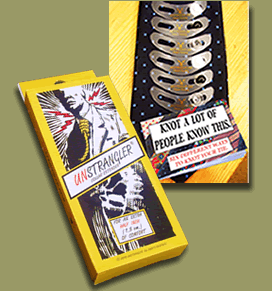 pack with illustrated guide to 6 ways to tie a tie